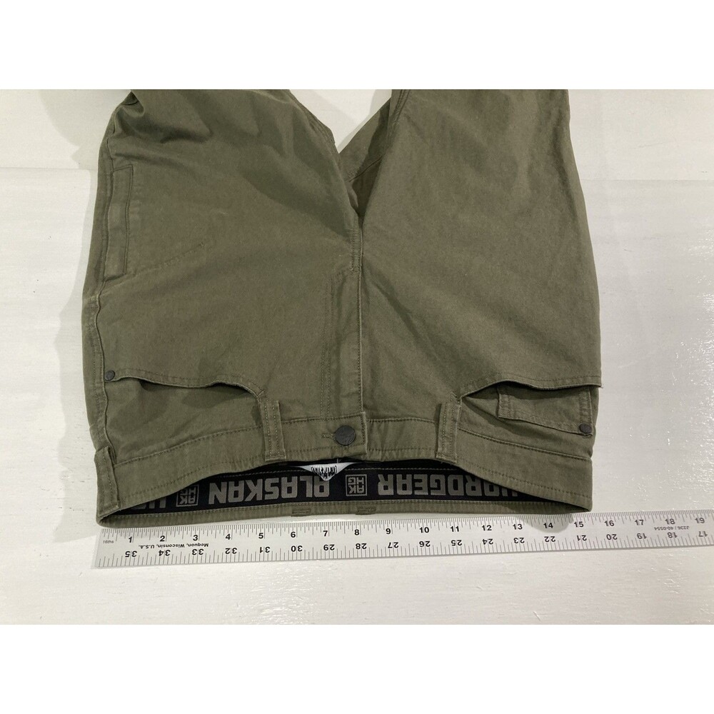 AKHG Alaskan Hardgear Pants Womens 10L Green Stone Run Relaxed 7 Pocket - Picture 12 of 15